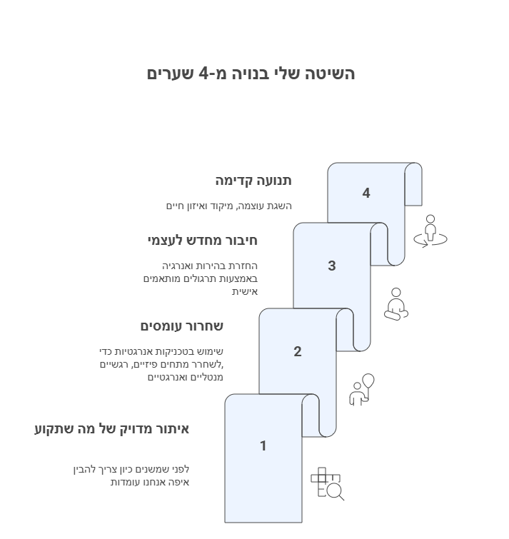 השיטה שלי בנויה מארבעה שערים לשינוי